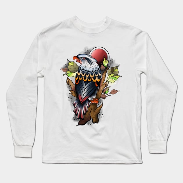 American Eagle Long Sleeve T-Shirt by Fabio Galuppi Ink